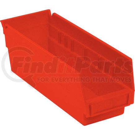 Akro Mils 30120RED Akro-Mils Plastic Nesting Storage Shelf Bin 30120 - 4-1/8"W x 11-5/8"D x 4"H Red