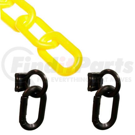 Global Industrial 72302 Mr. Chain Loading Dock Kit With Plastic Chain, Black/Yellow