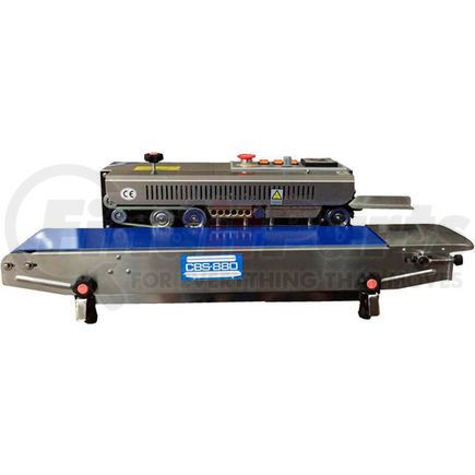 Sealer Sales Inc CBS-880 Sealer Sales CBS-880 Horizontal Stainless Steel Band Sealer