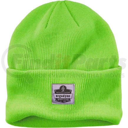 Ergodyne 16806 Ergodyne&#174; N-Ferno&#174; 6806 Rib Knit Beanie Hat, Cuffed, Lime