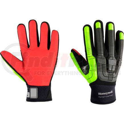 North Safety 43-612BY/10XL Rig Dog&#153; 43-612BY/10XL Impact Resistant Gloves, ANSI A6 Cut, Thermal Liner, Size 10