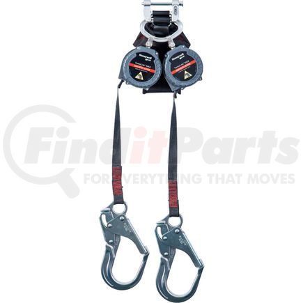 North Safety MFLEW2-12/6FT Miller&#174; TurboLite&#174; Edge Personal Fall Limiter, 2-Legs, Aluminum Hook, 6', MFLEW2-12/6FT