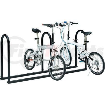 Global Industrial 269319 Global Industrial&#8482; 6-Bike Stadium Bike Rack - Ready-to-Assemble