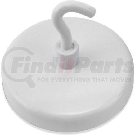 Master Magnetics MHHH26 Master Magnetics Ceramic Magnetic Hook MHHH26 - 26 Lbs. Pull White Enamel Paint