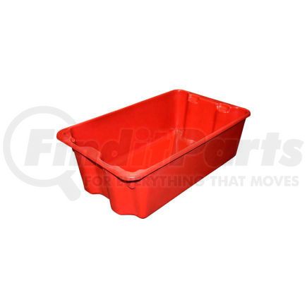 Molded Fiberglass Companies 780508-5280 Molded Fiberglass Nest and Stack Tote 780508 - 24-1/4" x 14-3/4" x 8" Red