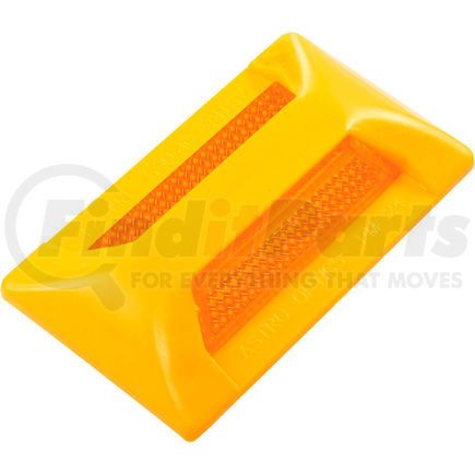 Tapco 102210 102210 PM-24 Pavement Marker, 2" x 4", Amber Reflector, 2 Sides