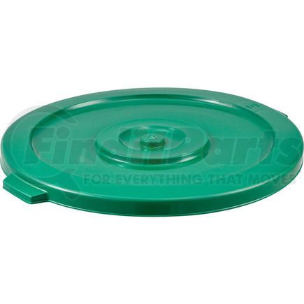 Global Industrial XDW-L32GN Global Industrial&#153; Plastic Trash Can Lid - 32 Gallon Green