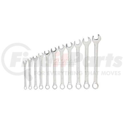 Stanley  94-386W Stanley 94-386W 11 Piece Full Polish Metric Combination Wrench Set, 12 Pt