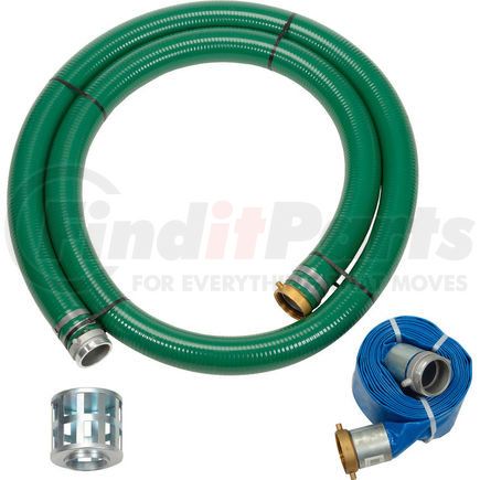 Apache 98128662 Apache 98128662 3" Trash Pump Hose Kits w/ Aluminum Couplings and Fittings