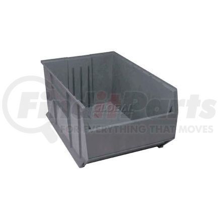 Quantum Storage Systems QRB246GY Quantum Plastic Rack Bin, 23-7/8"W x 41-7/8"D x 17-1/2"H , Gray