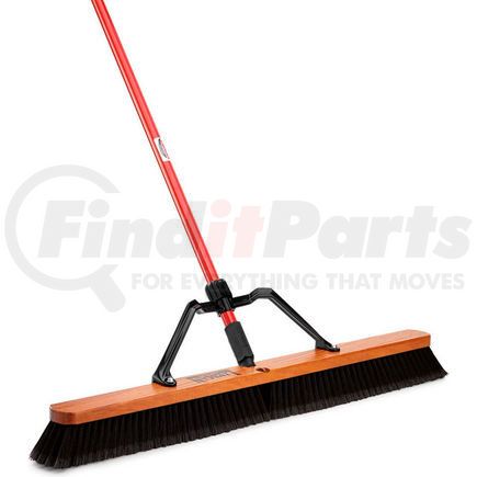 Libman Company 850 Libman Commercial 36" Smooth Sweep Push Broom - Brace Handle - 850