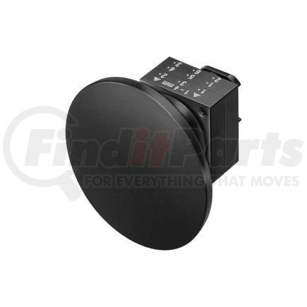 Siemens 3SB3000-1QA11 Siemens 3SB3000-1QA11 Pushbutton, Maintained, Black, 60mm, Operator, Round-Plastic