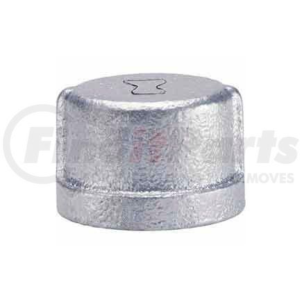 Anvil International 0819900739 2 In Galvanized Malleable Cap 150 PSI Lead Free