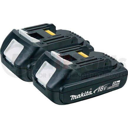 Makita BL1820B-2 Makita&#174; BL1820B-2 18V Li-Ion LXT Battery 2Ah Compact 2Pk