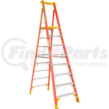 Werner PD6208 Werner 8' Type 1A Fiberglass Podium Ladder - PD6208