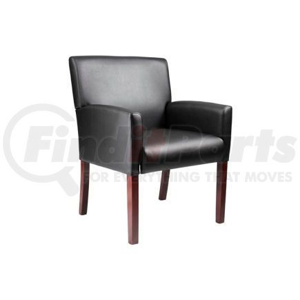 Boss O-I629M-CS Reception Guest Chair - Vinyl - Black