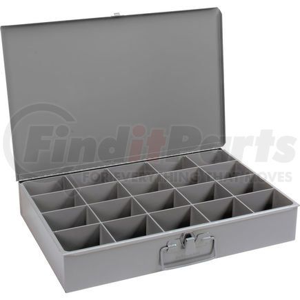 Durham 111-95 Durham Steel Scoop Compartment Box 111-95 - 20 Compartments 18 x 12 x 3