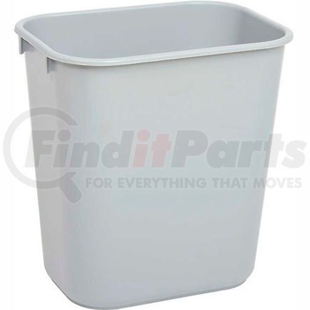 Rubbermaid FG295500GRAY Rubbermaid&#174; Soft Molded Plastic Wastebasket - 13-5/8 Qt.