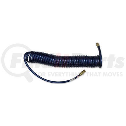 GUARDIAR 14X25B04 Guardair 14X25B04 1/4" x 25' Recoil Air Hose Polyurethane 100 psi Blue