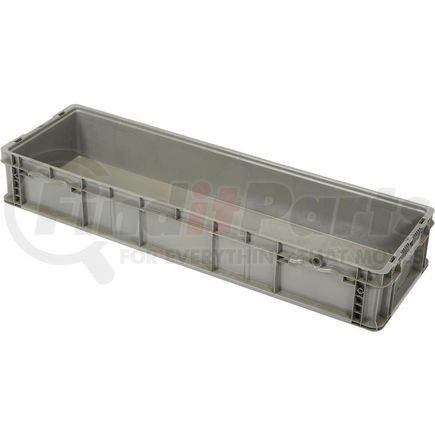 LEWISBins+ NXO4815-7GRAY ORBIS Stakpak NXO4815-7GRAY Plastic Long Stacking Container 48 x 15 x 7-1/2 Gray