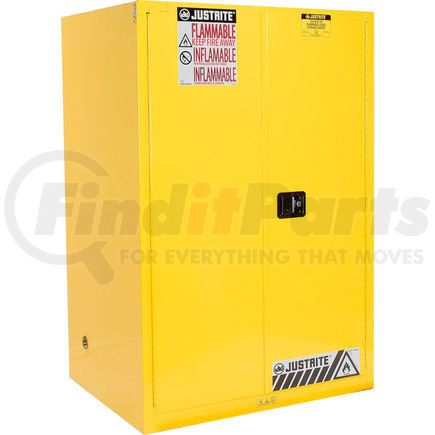 Justrite 899020 Justrite Flammable Cabinet With Self Close Double Door 90 Gallon