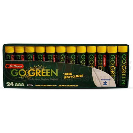 Gogreen 24012 Power By GoGreen 24012 AAA Alkaline Battery 