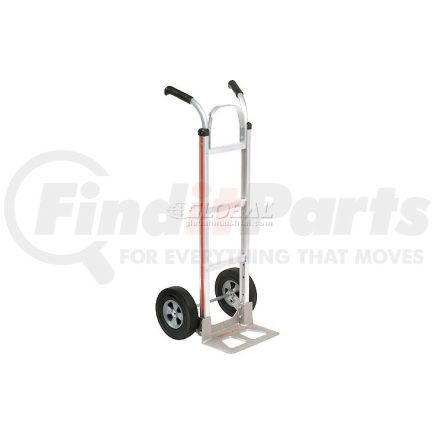 Global Industrial 277022 Magliner&#174; Aluminum Hand Truck Double Handle Semi-Pneumatic Wheels