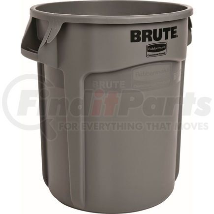 Rubbermaid FG261000GRAY Rubbermaid Brute&#174; 2610 Trash Container 10 Gallon - Gray