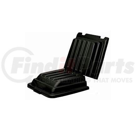 Rubbermaid FG9T2200BLA Rubbermaid&#174; Lid for 1/2 Cu. Yd. Structural Foam Plastic Tilt Truck