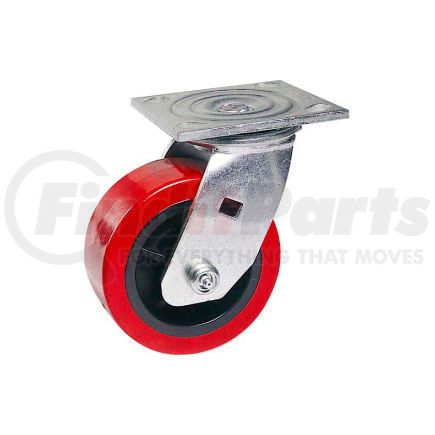 Casters, Wheels & Industrial Handling 1498-8 Faultless Swivel Plate Caster 1498-8 8" Polyurethane Wheel