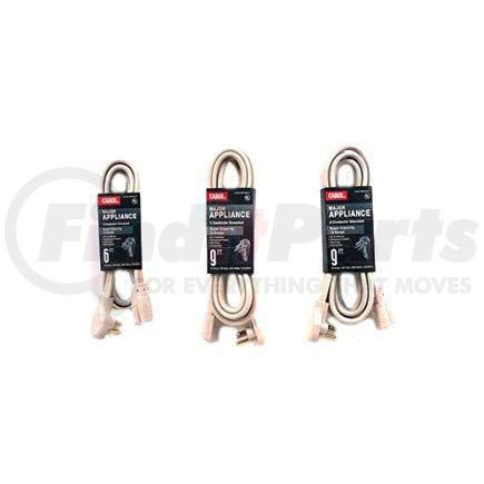 General Cable 00439.63.17 Carol 00439.63.17 9' Major Appliance Cord, 14awg 15a/125v - Beige