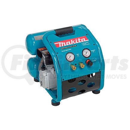 Makita MAC2400 Makita&#174; MAC2400, Portable Electric Air Compressor, 2.5 HP, 4.2 Gallon, Twin Stack, 4.2 CFM