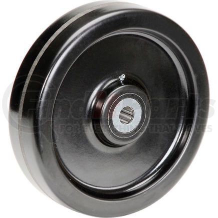 Casters, Wheels & Industrial Handling CW-1230-PHRB Global Industrial™ 12" x 3" Molded Plastic Wheel - Axle Size 1"