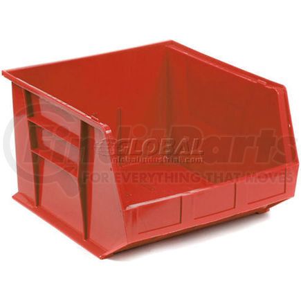 Quantum Storage Systems QUS270RD** Plastic Stack & Hang Bin, 16-1/2"W x 18"D x 11"H, Red