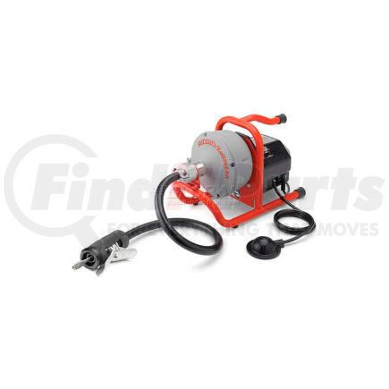 Ridge Tool Company 71722 RIDGID&#174; K-40 Sink Machine W/Inner Core W/Bulb Auger, Autofeed, 115V, 35'L x 5/16"W Cable