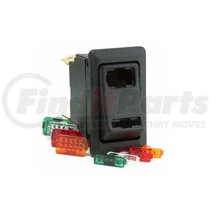 Cole Hersee 58328104BP SW RKR & LENS KIT