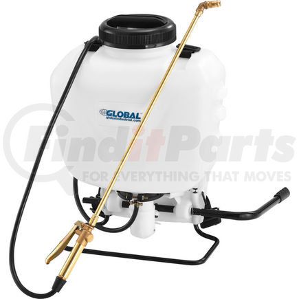 Global Industrial SX-LK15B-A Global Industrial&#153; Commercial Duty Manual Backpack Pump Sprayer W/ Brass Wand & Nozzle