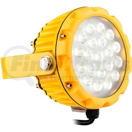 Global Industrial WDL1-20 Global Industrial&#153; LED Dock Light Head Only, 20W, 1800 Lumens, On/Off Switch, 9' Cord w/Plug