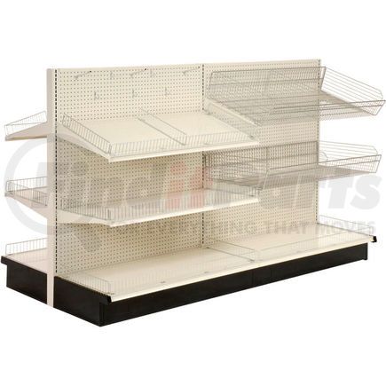 Lozier 796465 Lozier - Gondola Shelving, 36"W x 47"D x 72"H Double Side - Aisle Add-On