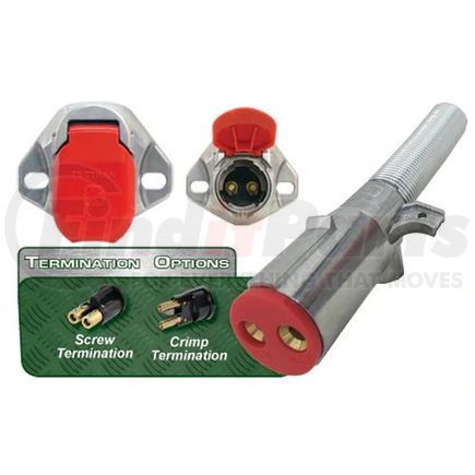 Tectran 670-21SG Dual Pole Plugs & Sockets - Tailgate Connectors  (Stock Code: 38036) (Representative Image)