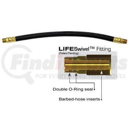 Tectran 684266 Live Swvl Hose Assly-Black-42" (Representative Image) (Stock Code: 22846)