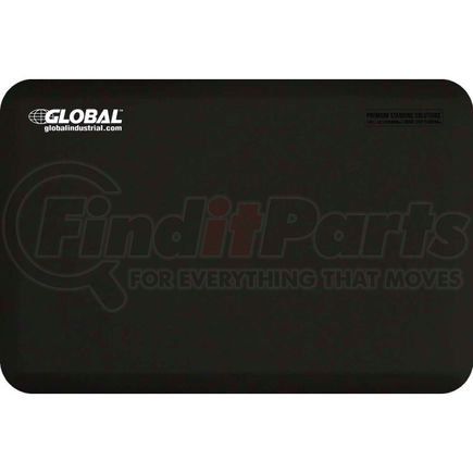 Lds Industries 1010800 Global Industrial&#8482; Supreme Anti Fatigue Mat 3/4" Thick 2' x 3' Black