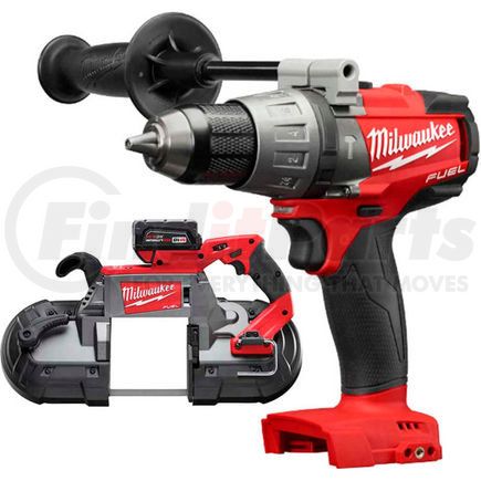 Milwaukee 320876 Milwaukee&#174; M18 FUEL&#8482; 2729-21 Deep Cut Band Saw Kit W/FREE 2804-20 1/2" Hammer Drill 