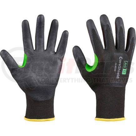 North Safety 24-9518B/6XS CoreShield&#174; 24-9518B/6XS Cut Resistant Gloves, Nitrile Micro-Foam Coating, A4/D, Size 6