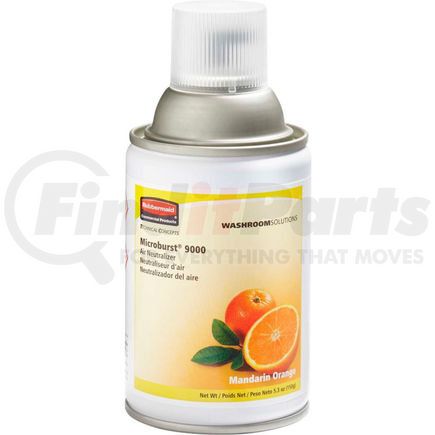 Rubbermaid FG402093 Rubbermaid&#174; Microburst 9000 Aerosol Refill - Mandarin Orange - FG402093