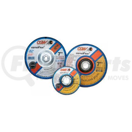 Cgw Abrasive 35643 CGW Abrasives 35643 Depressed Center Wheel 7" x 1/4" x 5/8- 11 INT Type 27 24 Grit Aluminum Oxide