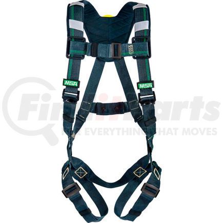 MSA 10150160 Evotech&#174; Arc Flash Harness, Qwik-Fit&#8482;/Quick Connect, Standard, 10150160