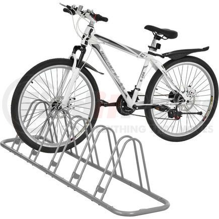 Global Industrial 708150NB Global Industrial&#153; Single-Sided Adjustable Bicycle Parking Rack, 5-Bike Capacity