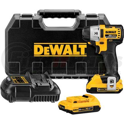 DEWALT DCF887D2 DeWALT DCF887D2 20V MAX Li-Ion Brushless 3-Speed 1/4" Impact Driver Kit (2.0AH)