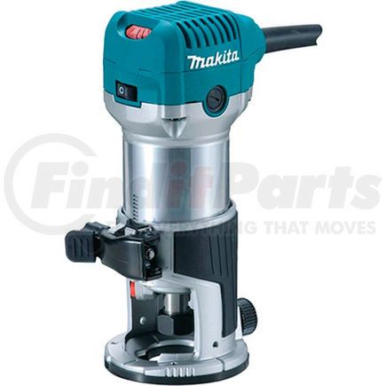 Makita RT0701C Makita&#174; RT0701C 1-1/4 HP Compact Router, Fixed base, 10,000-30,000 RPM, var. spd.